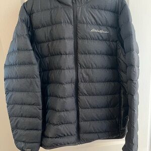 Eddie Bauer Men's Charcoal Puffer Jacket